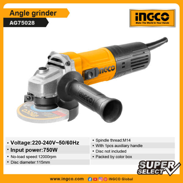 INGCO Angle grinder (AG75028)