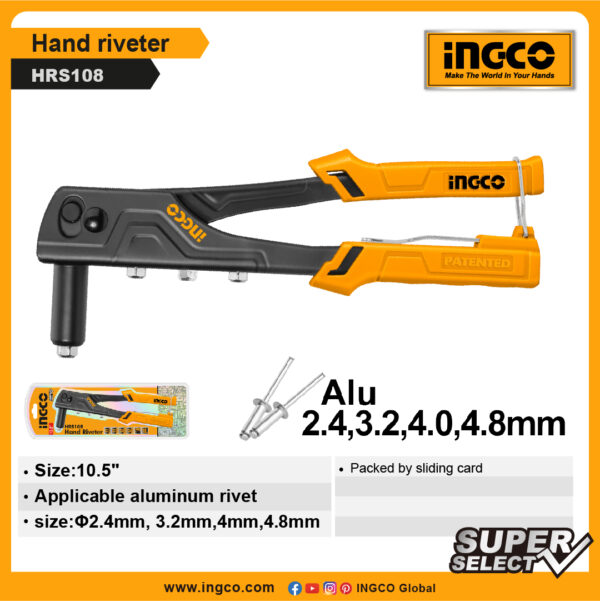 INGCO Hand riveter (HRS108)
