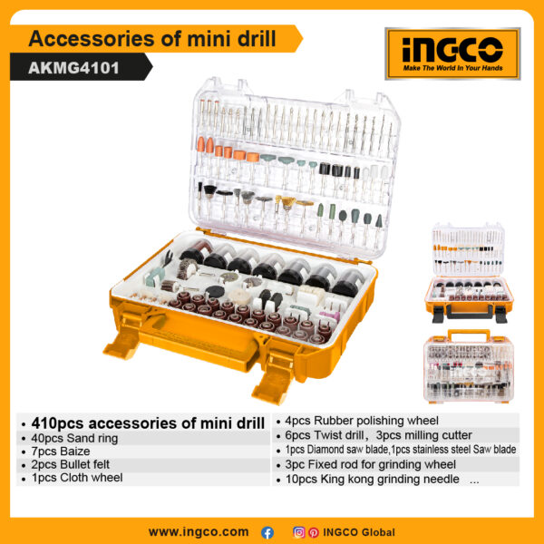 INGCO Accessories of mini drill (AKMG4101)