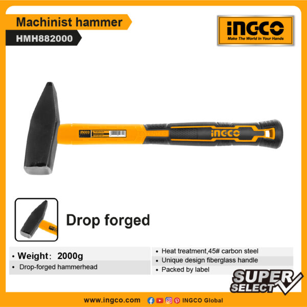INGCO Machinist hammer (HMH882000)