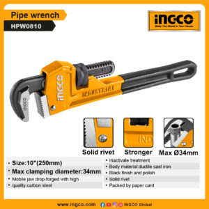 INGCO Pipe wrench (HPW0810)