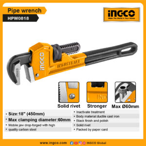 INGCO Pipe wrench (HPW0818)