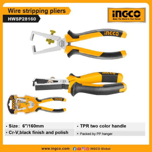 INGCO Wire stripping pliers (HWSP28160)