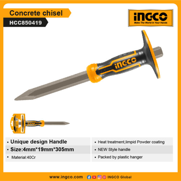 INGCO Concrete chisel (HCC850419)