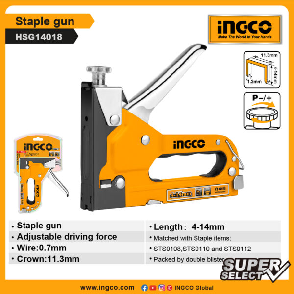 INGCO Staple gun (HSG14018)