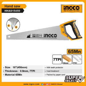 INGCO Hand saw (HHAS15450)