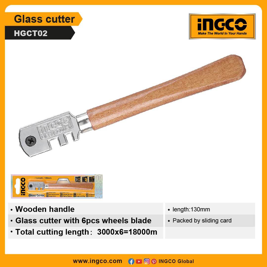 Ingco Glass Cutter - HGCT02 - Buy Online in Accra, Ghana at Supply Master