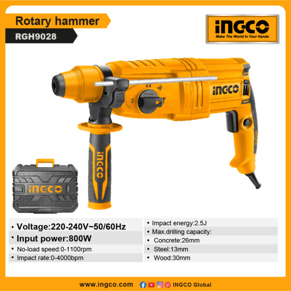 INGCO Rotary hammer (RGH9028)