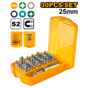 INGCO 30 Pcs screwdriver bits set (AKSD08301)