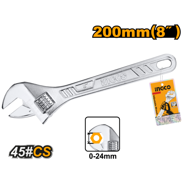 INGCO Adjustable wrench (HADW131082)