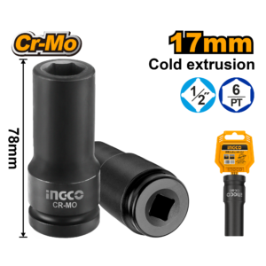 INGCO 1/2″ Deep impact socket (HDIS12171L)