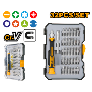INGCO 32 Pcs precision screwdriver set (HKSDB0348)
