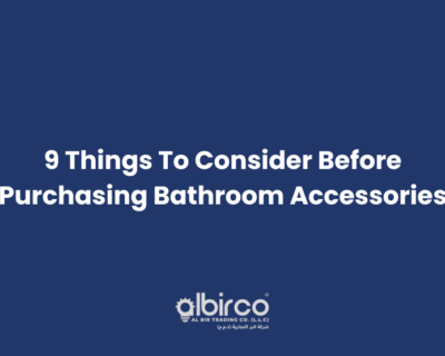 9 Things To Consider Before Purchasing Bathroom Accessories