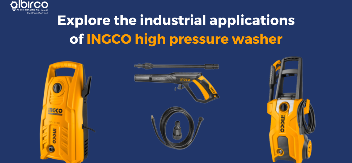 Explore the Versatile Industrial Applications of INGCO High Pressure Washer