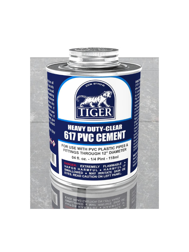 Tiger PVC – HD Solvent Cement (Clear)